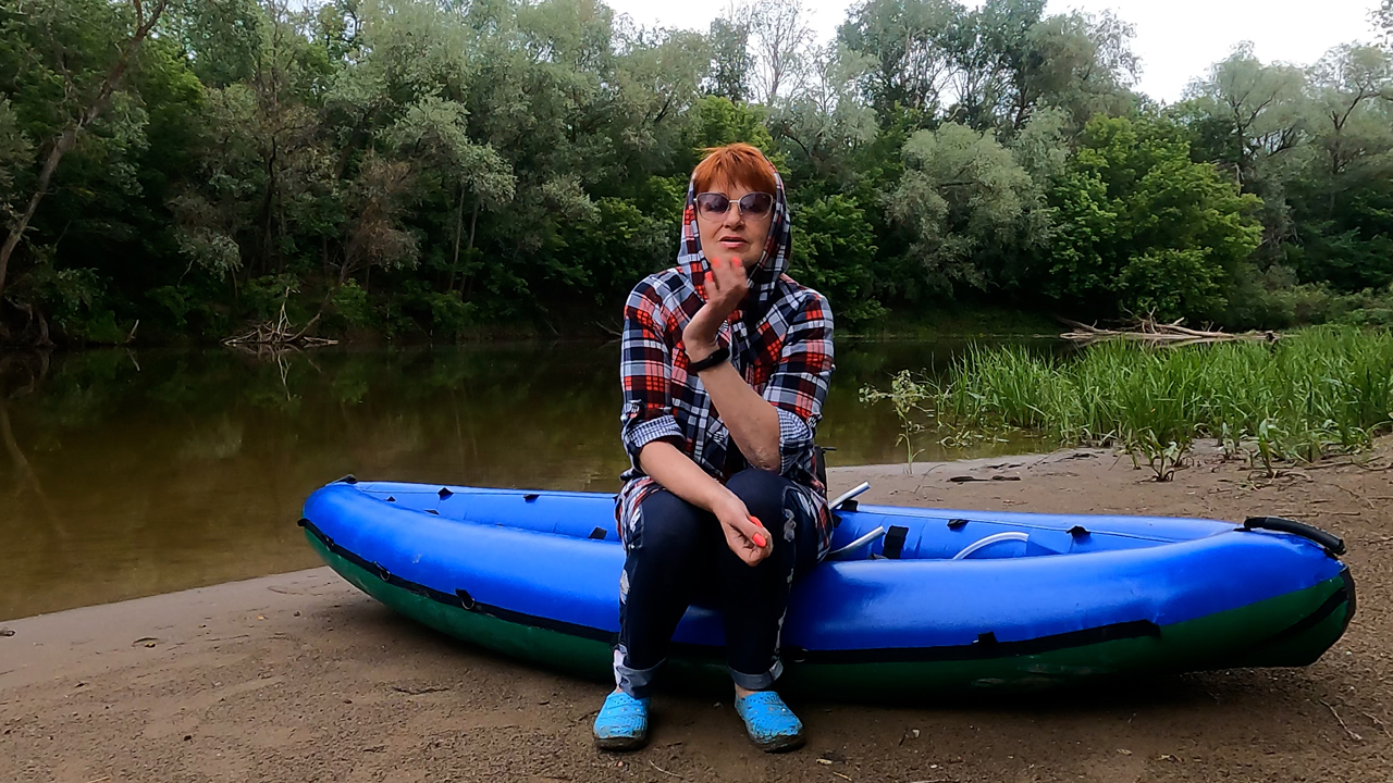 Выхожу на пенсию на байдарке