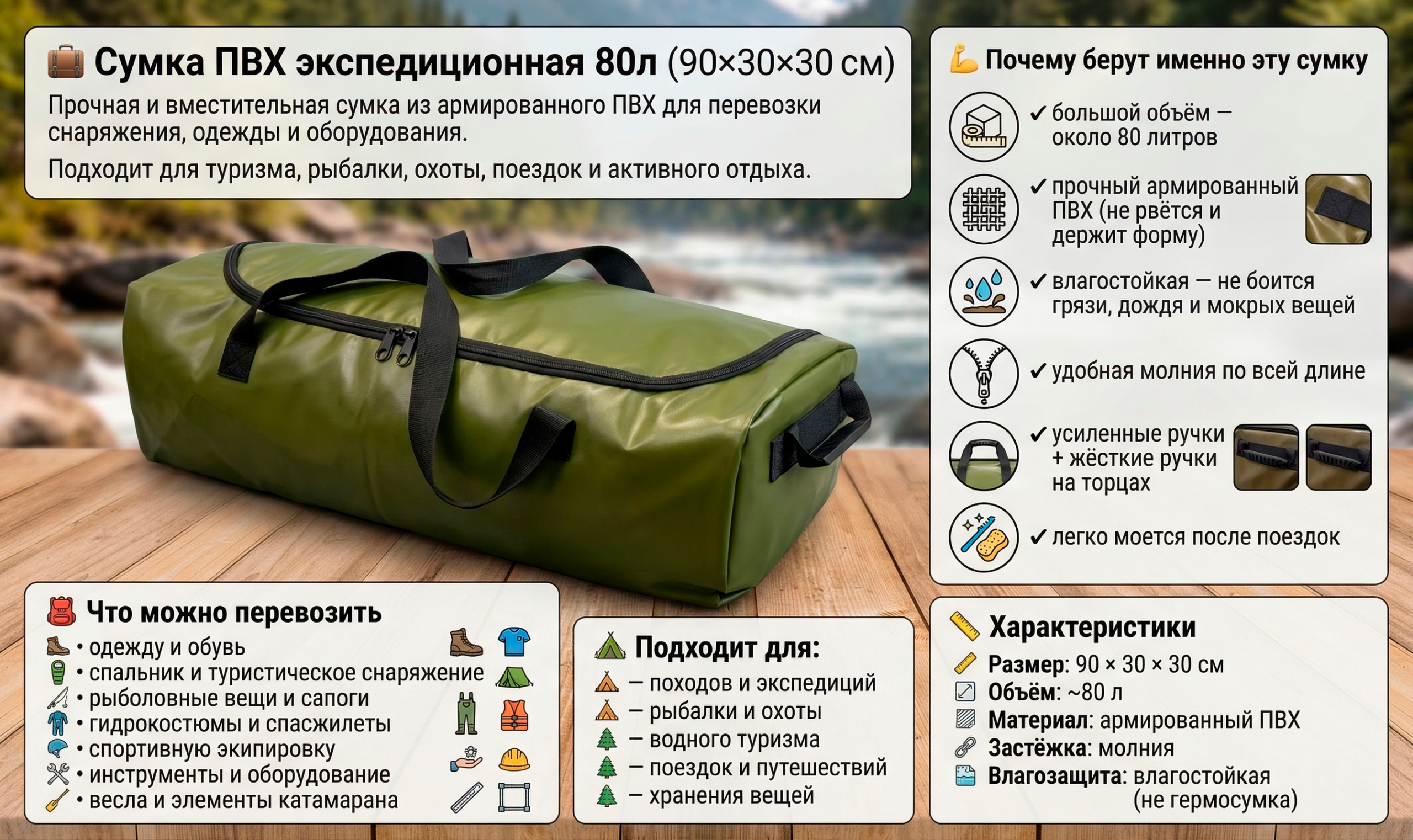 Сумка для снаряжения