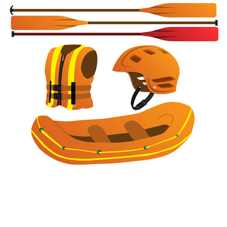 Снаряжение для рафтинга